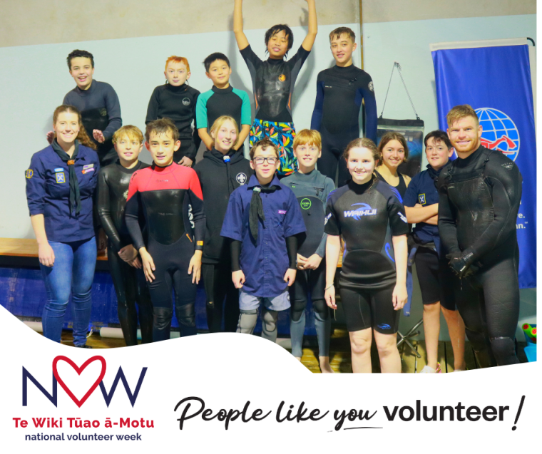 Black Cap Glenn Phillips and the Anderson Bay Sea Scouts