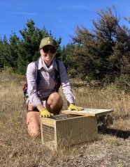 Megan Davies, Volunteer Coordinator at Predator Free Wanaka