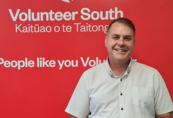 Steve Baker, Volunteer South's new Community Connector