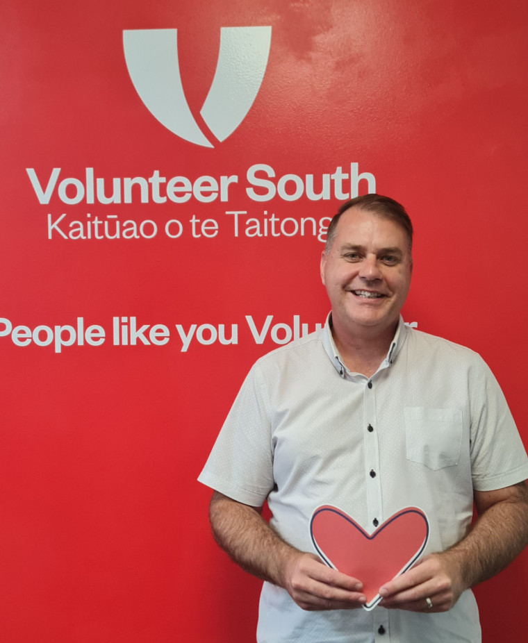 Steve Baker, Volunteer South's new Community Connector