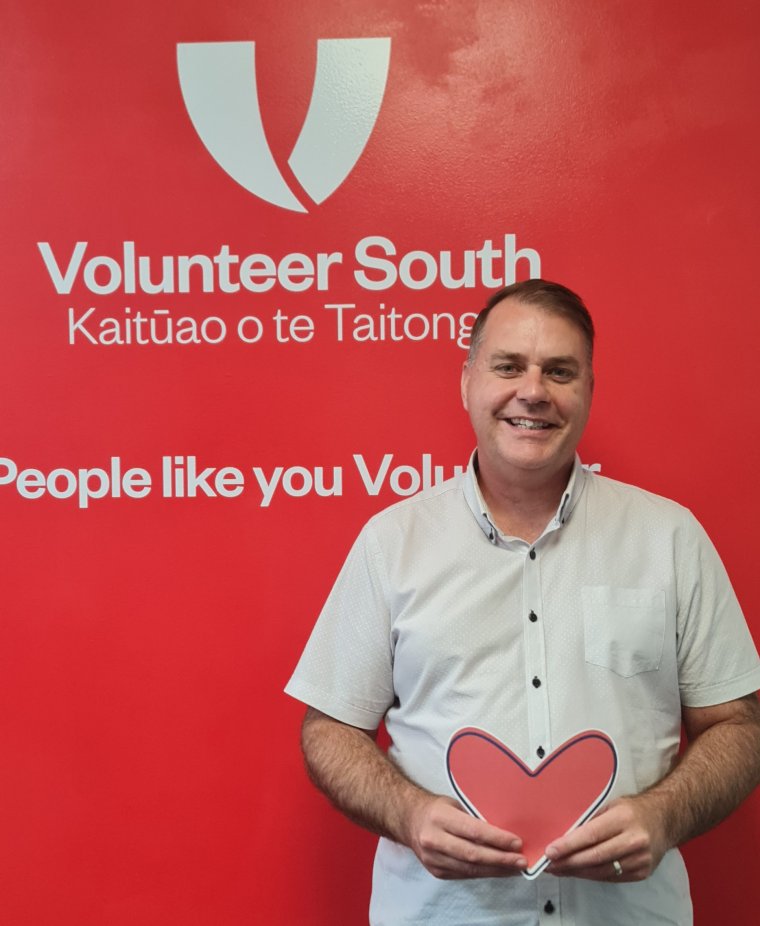 Steve Baker, Volunteer South's new Community Connector