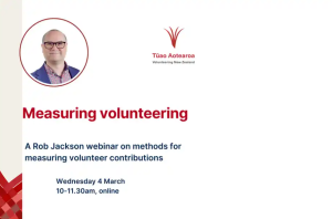 Measuring volunteering