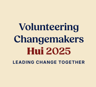 Volunteering Changemakers Hui
